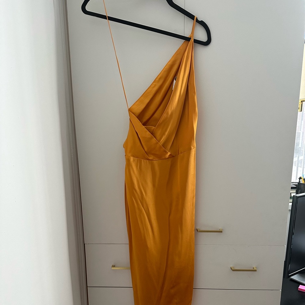 Orange Michelle Mason dress